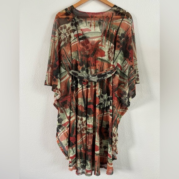 AGUA DE COCO Kaftan Dress Swim Cover Up - Picture 12 of 12